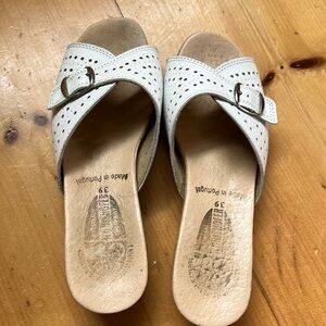 Worishofer 251 white sandals size 39
